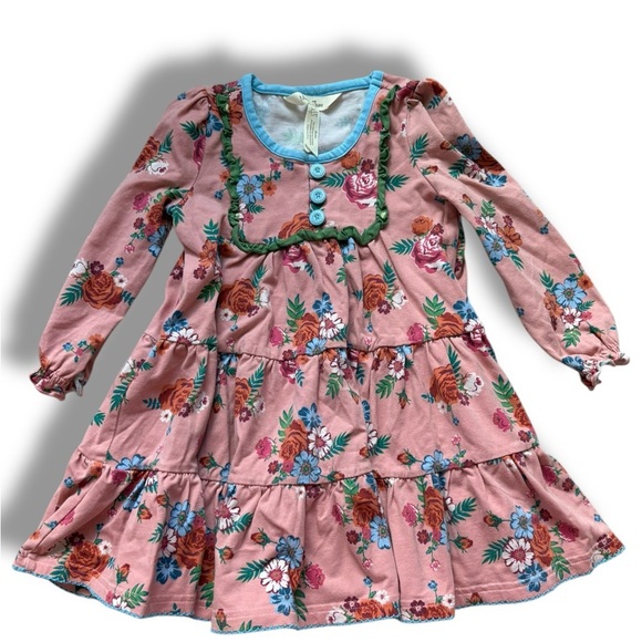 Matilda Jane Pink Floral Dress size 18-24 months - Picture 1 of 7